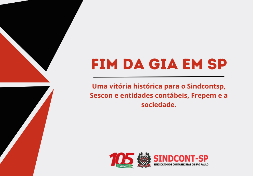 Uma vitória histórica para o Sindcontsp, Sescon e entidades contábeis, Frepem e a sociedade.