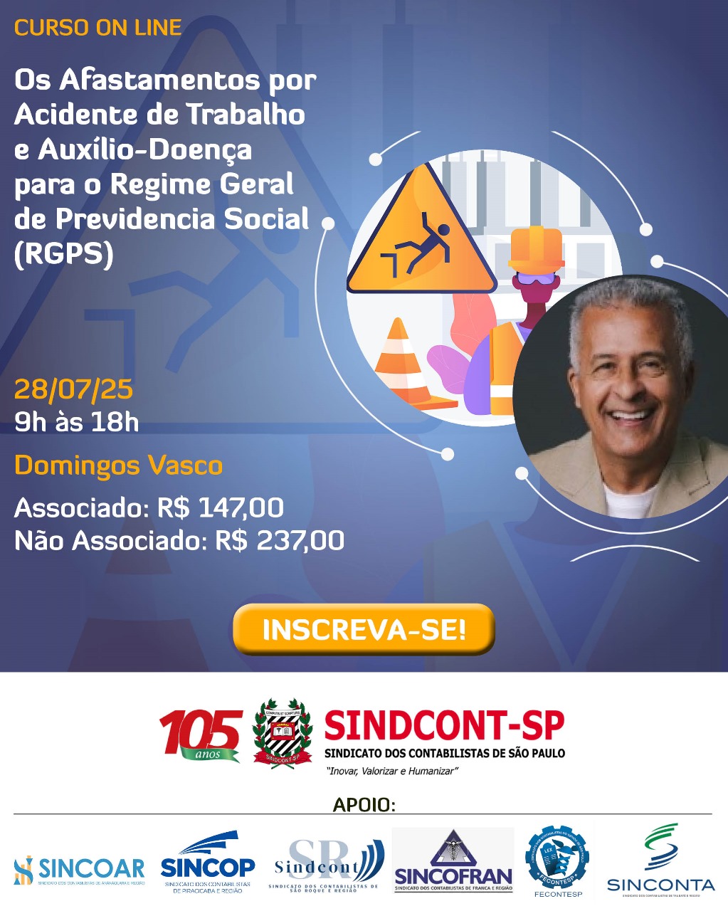 28-07 - Os Afastamentos por Acidente de Trabalho e Auxilio Doença