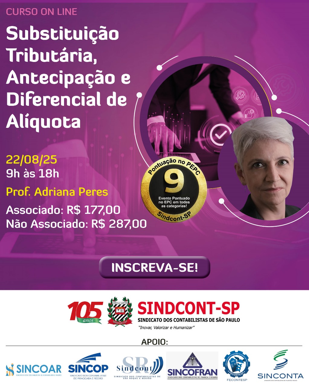 22-08 - Substituição Tributária, Antecipação e Diferencial de Alíquota