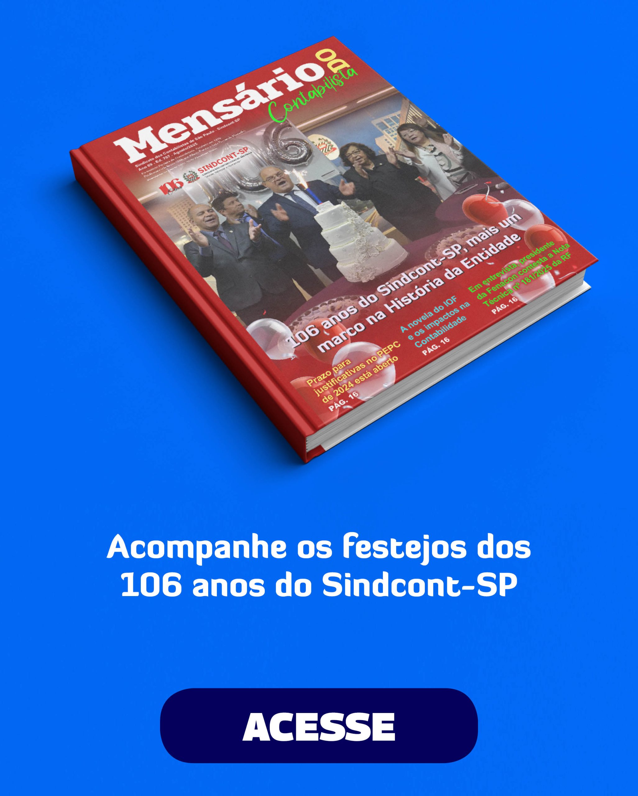 MENSÁRIO DE JULHO